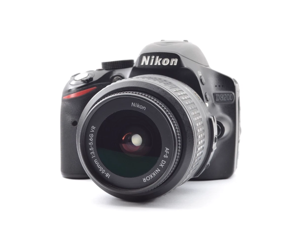 【Near Mint】Pre-owned Nikon D3200 24.2MP DSLR+ AF-S NIKKOR 18-55mm f/3.5-5.6G VR #72801